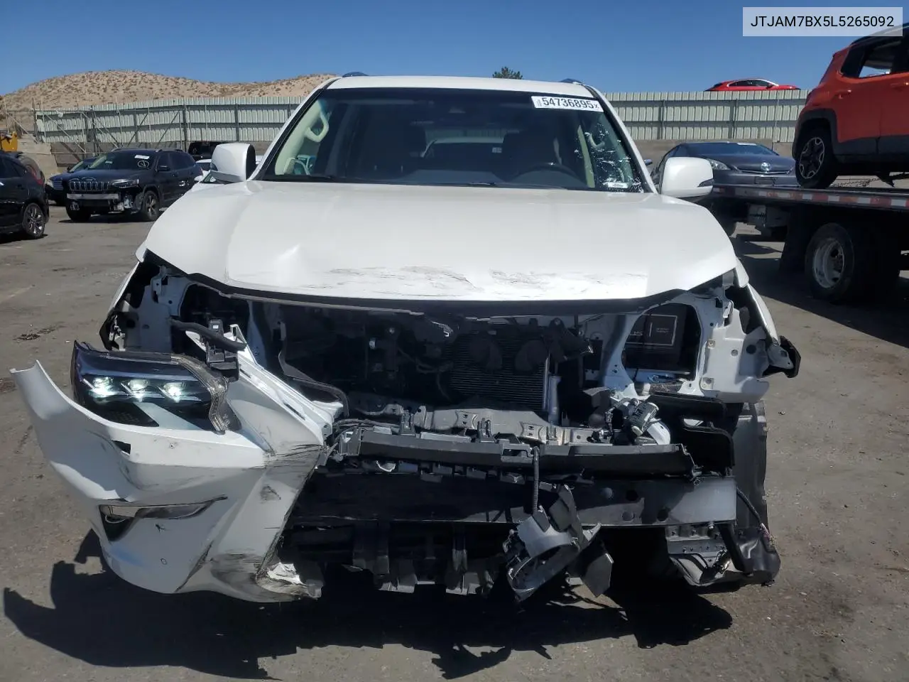 2020 Lexus Gx 460 Premium VIN: JTJAM7BX5L5265092 Lot: 54736895