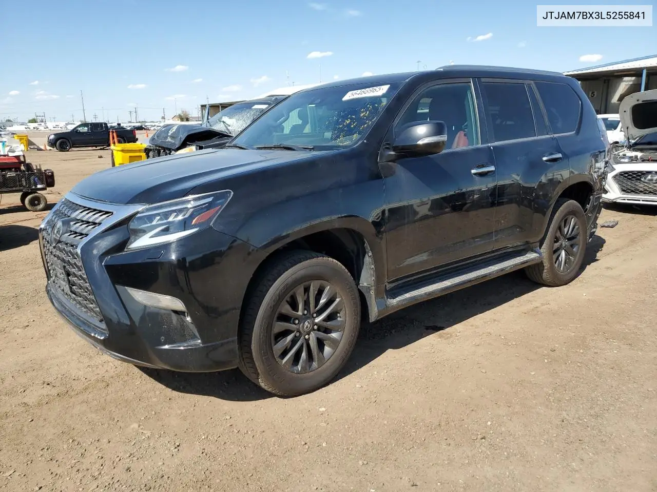 2020 Lexus Gx 460 Premium VIN: JTJAM7BX3L5255841 Lot: 56466965