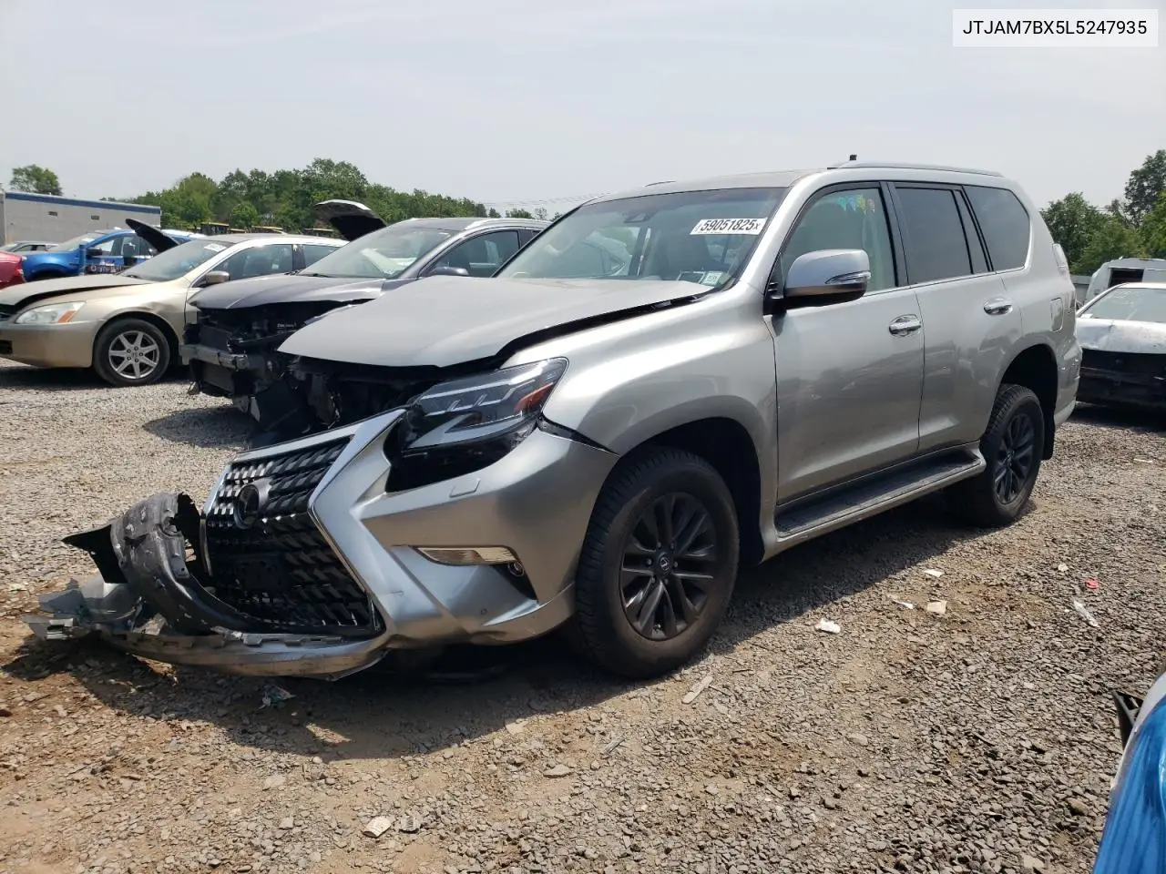 2020 Lexus Gx 460 Premium VIN: JTJAM7BX5L5247935 Lot: 59051825