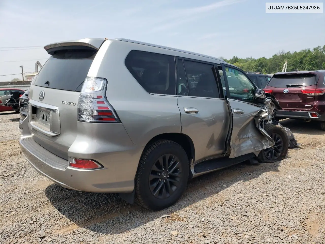 2020 Lexus Gx 460 Premium VIN: JTJAM7BX5L5247935 Lot: 59051825