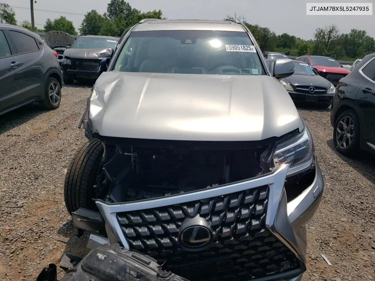 2020 Lexus Gx 460 Premium VIN: JTJAM7BX5L5247935 Lot: 59051825