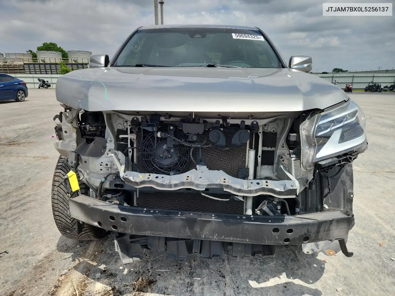 2020 Lexus Gx 460 Premium VIN: JTJAM7BX0L5256137 Lot: 59694325