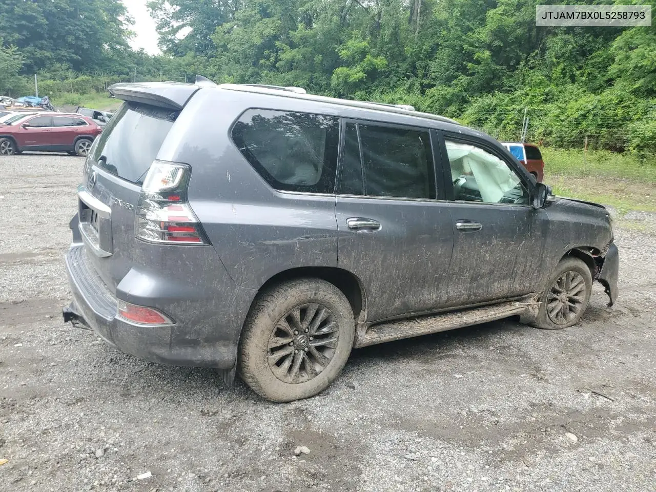 2020 Lexus Gx 460 Premium VIN: JTJAM7BX0L5258793 Lot: 62667115