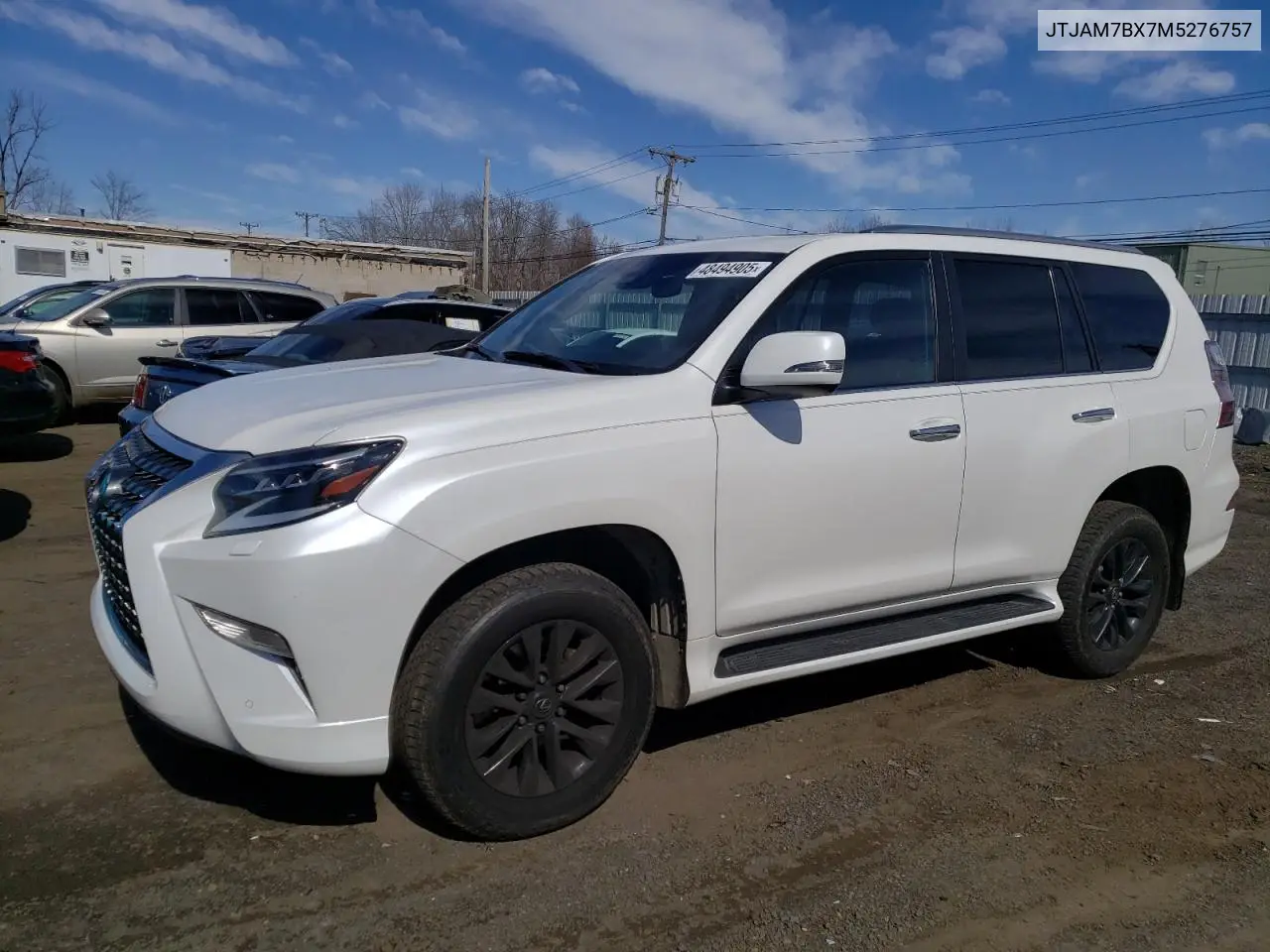 2021 Lexus Gx 460 Premium VIN: JTJAM7BX7M5276757 Lot: 48494905
