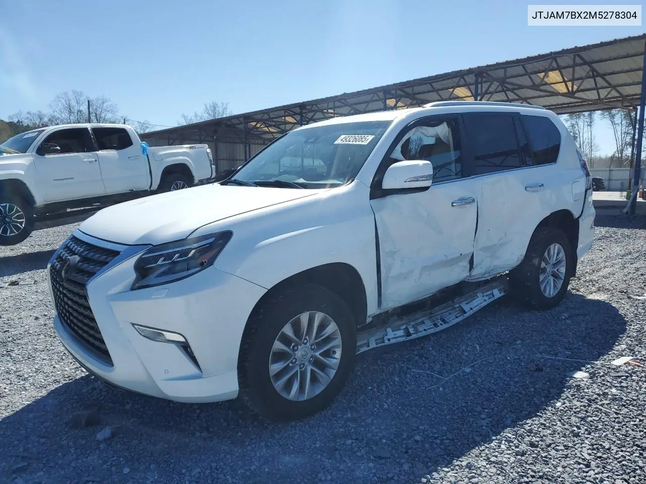 2021 Lexus Gx 460 Premium VIN: JTJAM7BX2M5278304 Lot: 49326085