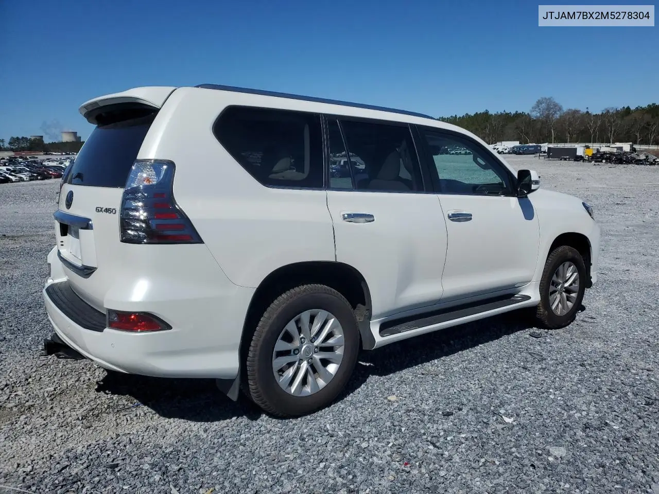 2021 Lexus Gx 460 Premium VIN: JTJAM7BX2M5278304 Lot: 49326085