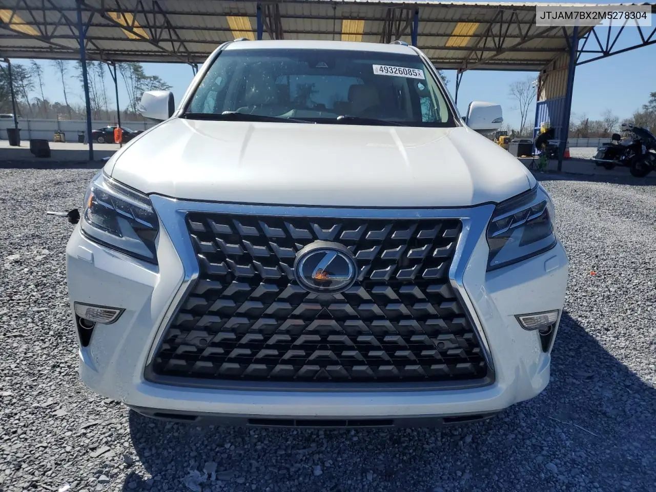 2021 Lexus Gx 460 Premium VIN: JTJAM7BX2M5278304 Lot: 49326085