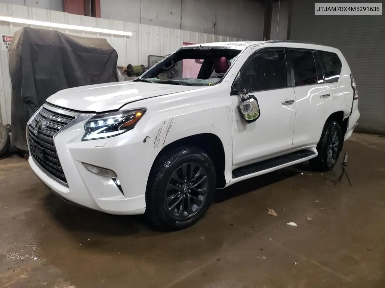 2021 Lexus Gx 460 Premium VIN: JTJAM7BX4M5291636 Lot: 49534065