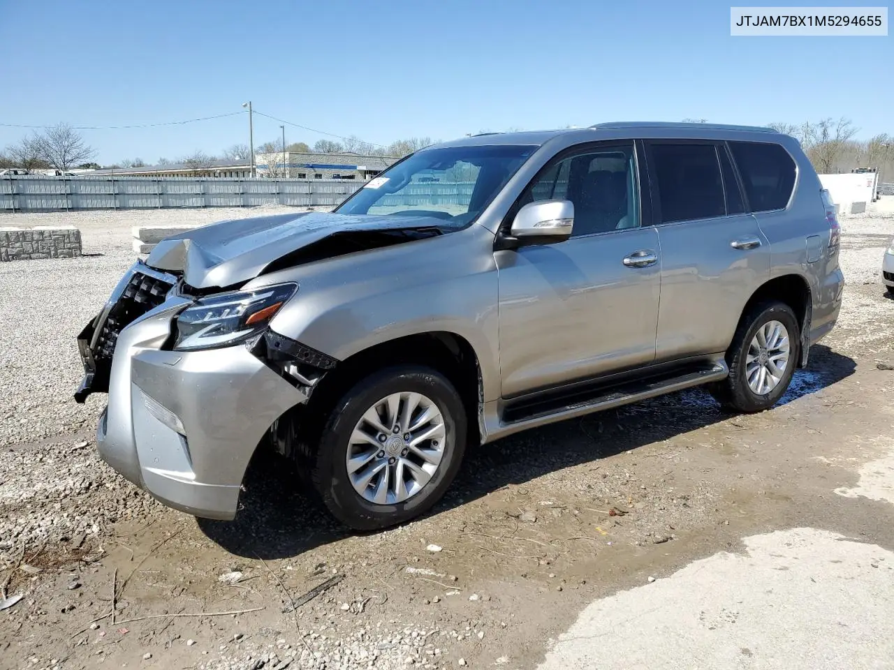 2021 Lexus Gx 460 Premium VIN: JTJAM7BX1M5294655 Lot: 52325345