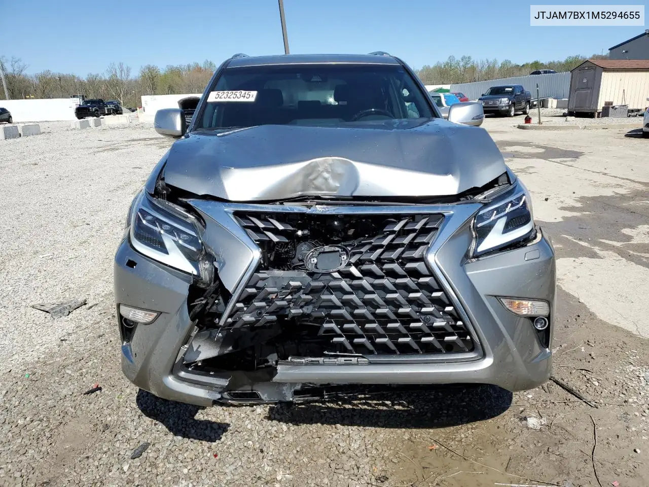 2021 Lexus Gx 460 Premium VIN: JTJAM7BX1M5294655 Lot: 52325345