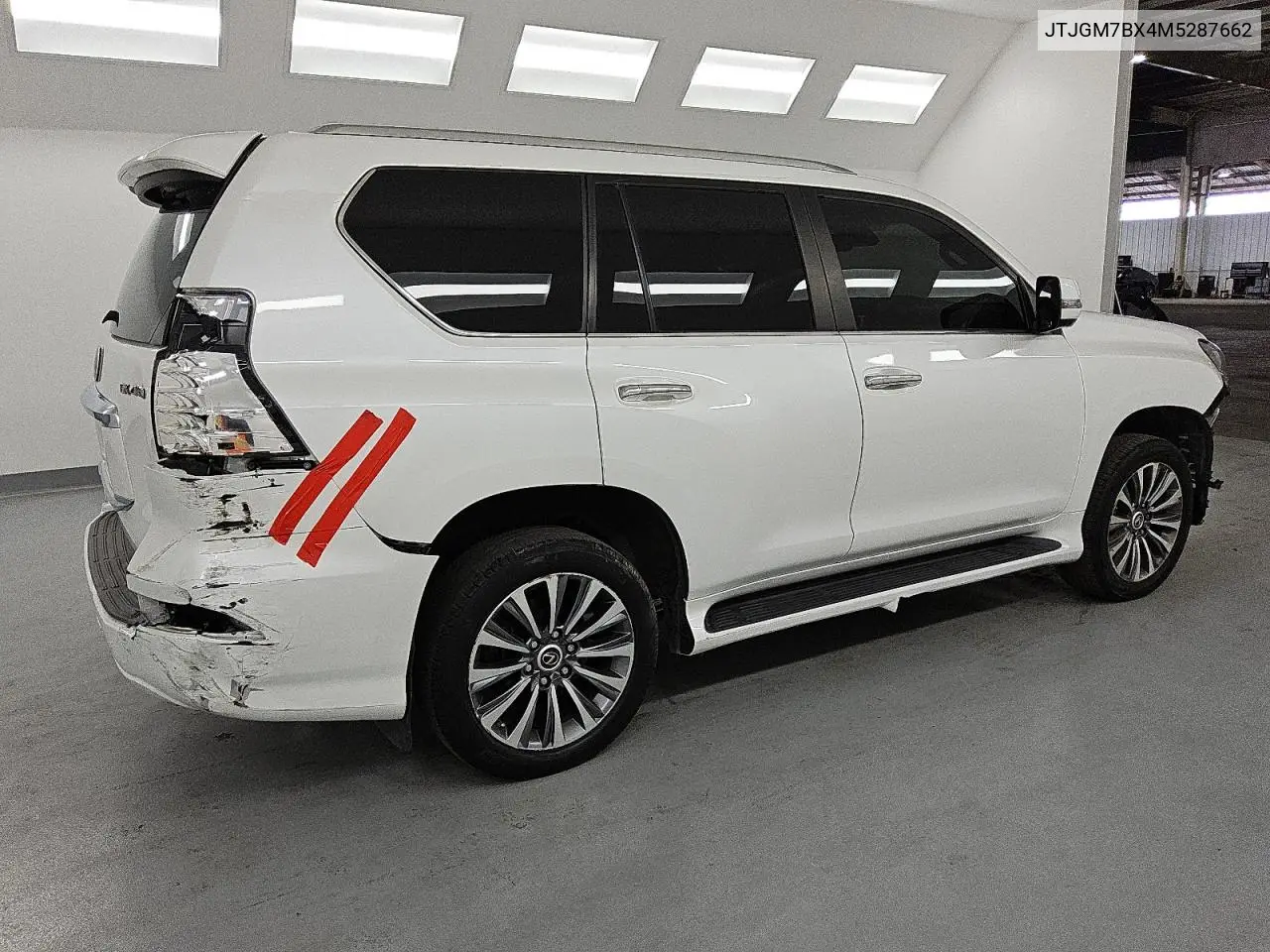 2021 Lexus Gx 460 Luxury VIN: JTJGM7BX4M5287662 Lot: 53352015