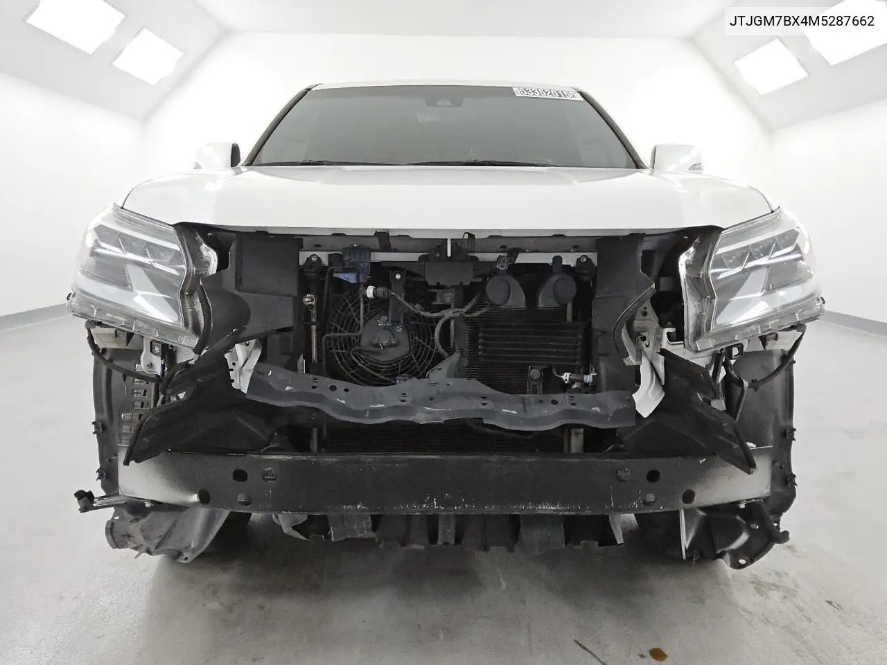 2021 Lexus Gx 460 Luxury VIN: JTJGM7BX4M5287662 Lot: 53352015