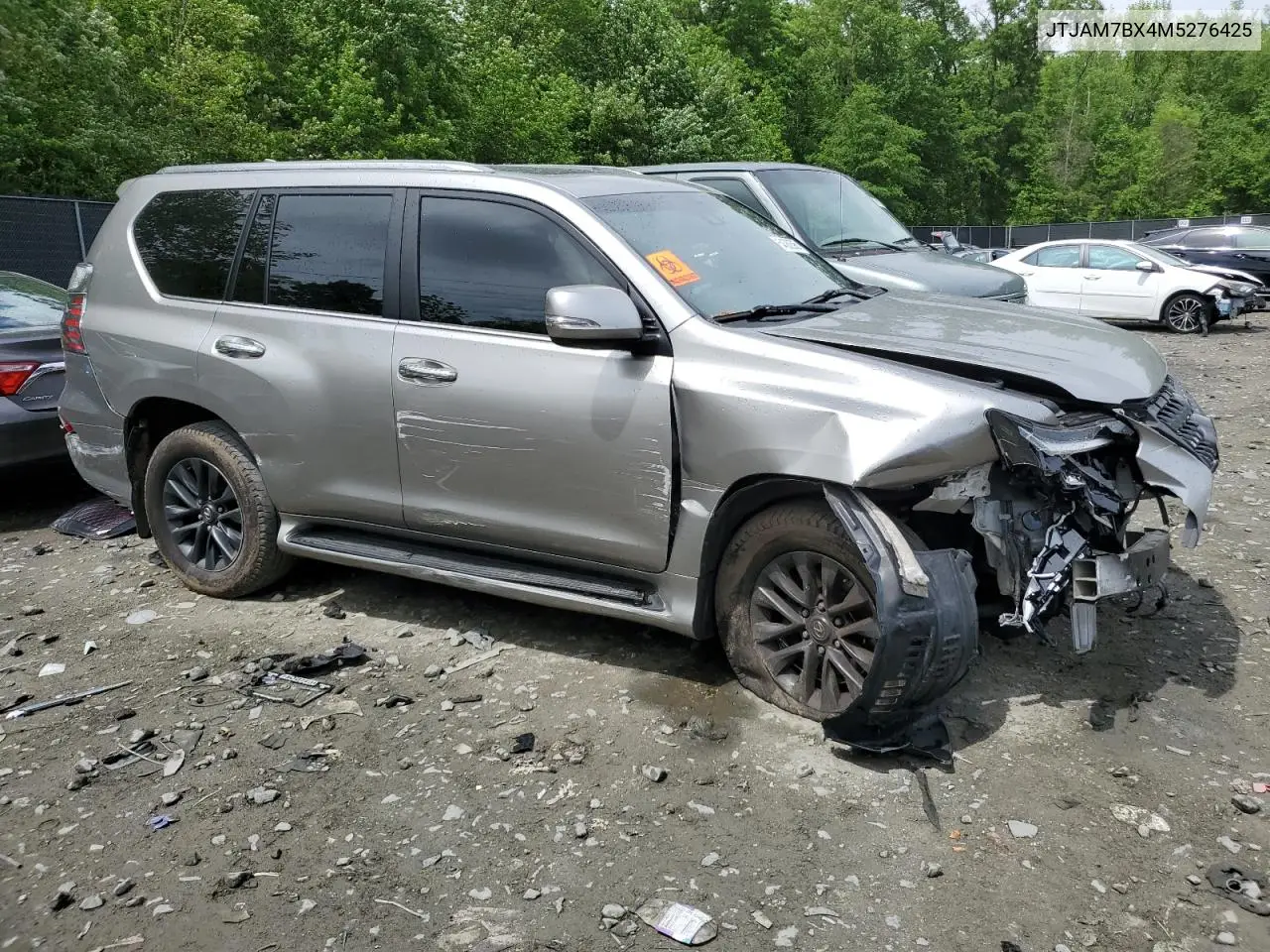 2021 Lexus Gx 460 Premium VIN: JTJAM7BX4M5276425 Lot: 54580595