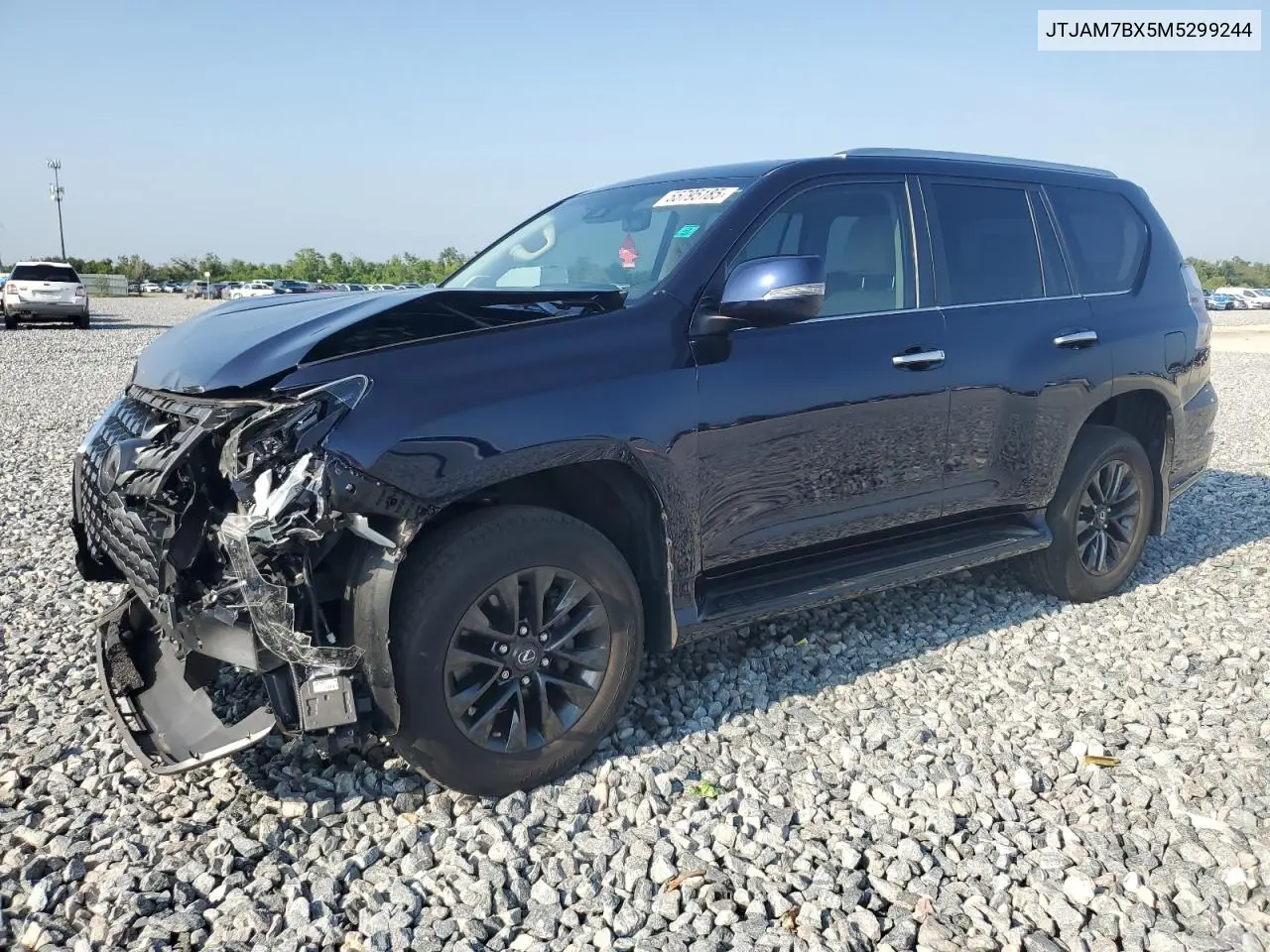 2021 Lexus Gx 460 Premium VIN: JTJAM7BX5M5299244 Lot: 55795185