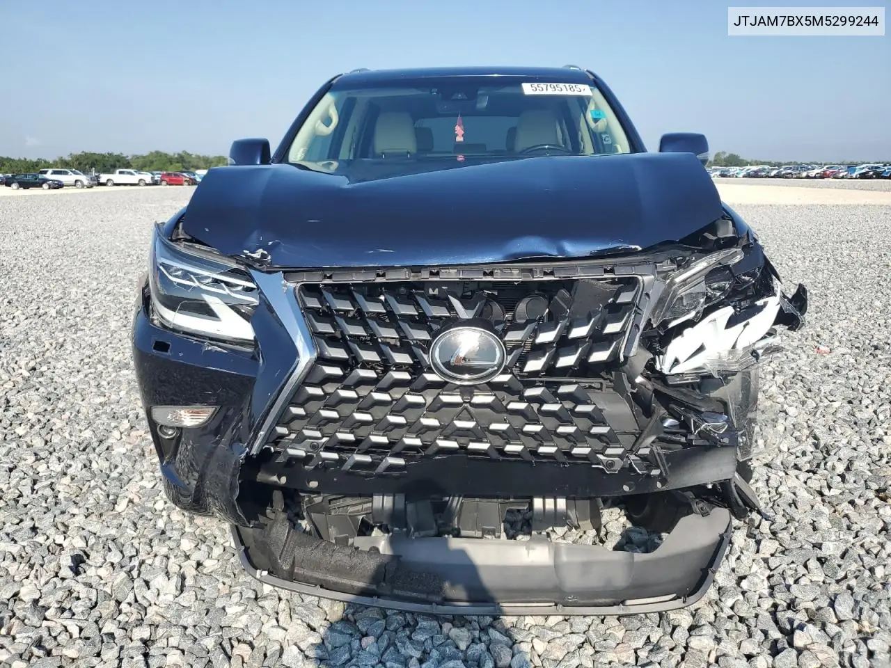 2021 Lexus Gx 460 Premium VIN: JTJAM7BX5M5299244 Lot: 55795185