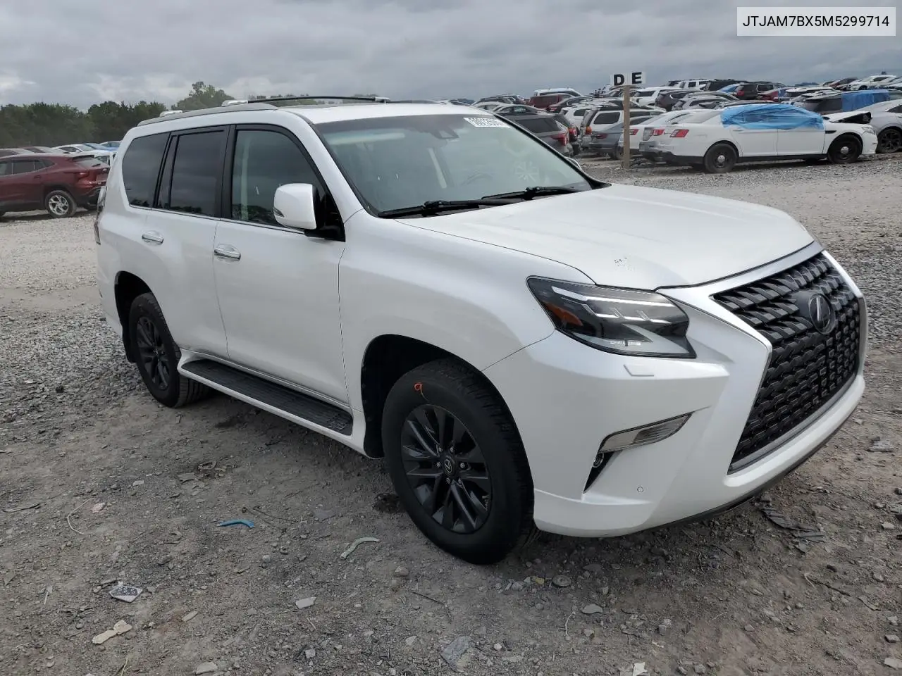 2021 Lexus Gx 460 Premium VIN: JTJAM7BX5M5299714 Lot: 56012695