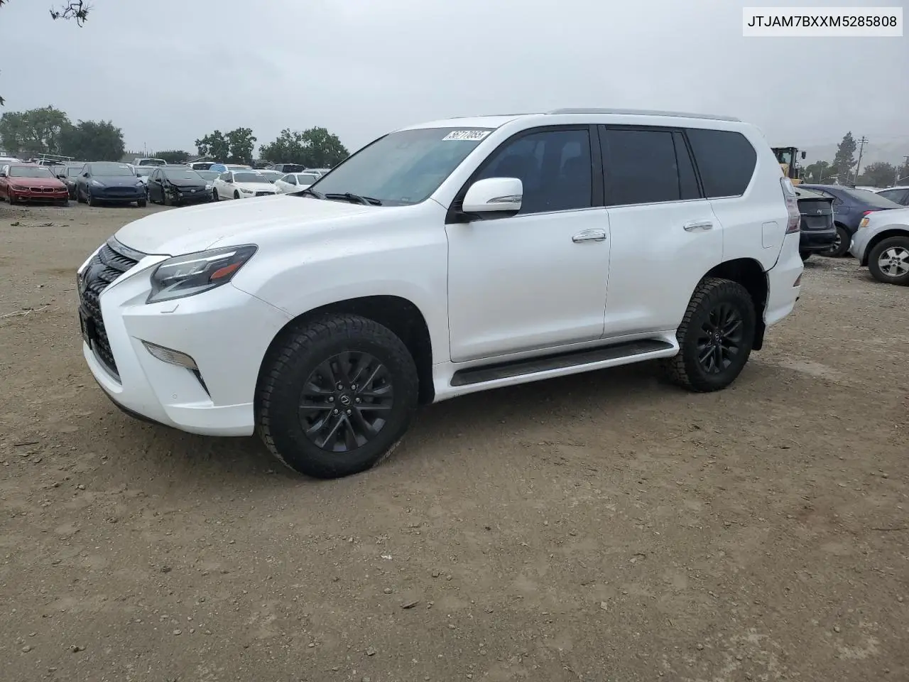 2021 Lexus Gx 460 Premium VIN: JTJAM7BXXM5285808 Lot: 56717055