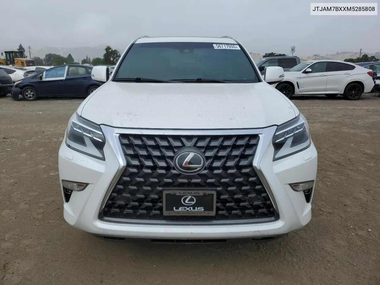 2021 Lexus Gx 460 Premium VIN: JTJAM7BXXM5285808 Lot: 56717055