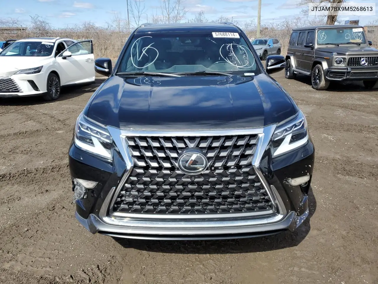 2021 Lexus Gx 460 Premium VIN: JTJAM7BX9M5268613 Lot: 57688114