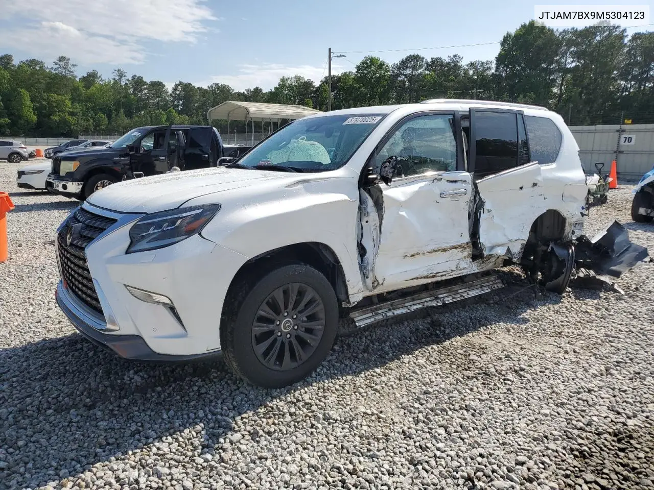 2021 Lexus Gx 460 Premium VIN: JTJAM7BX9M5304123 Lot: 57970025