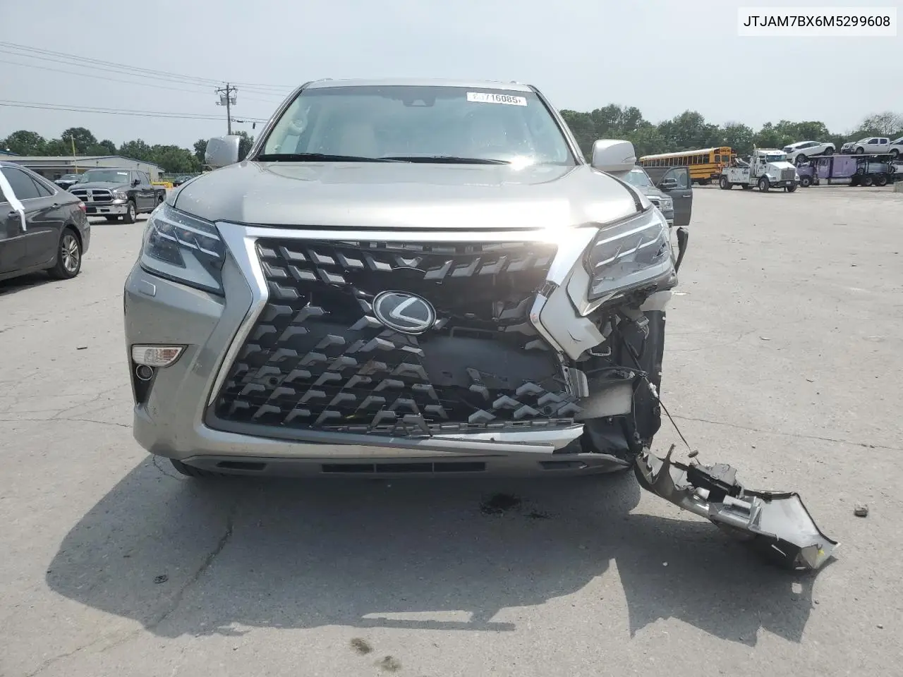2021 Lexus Gx 460 Premium VIN: JTJAM7BX6M5299608 Lot: 60716085