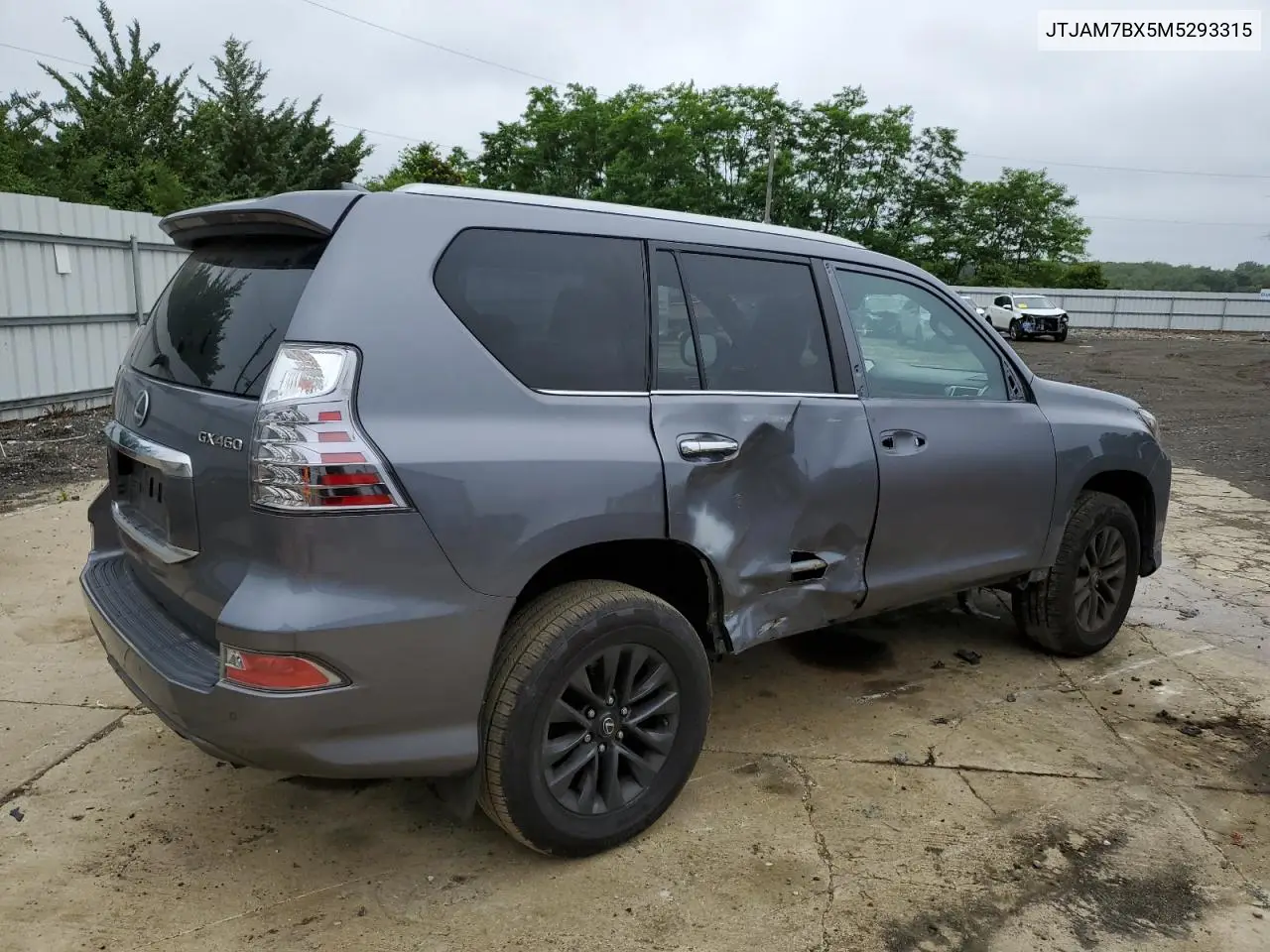2021 Lexus Gx 460 Premium VIN: JTJAM7BX5M5293315 Lot: 60737685
