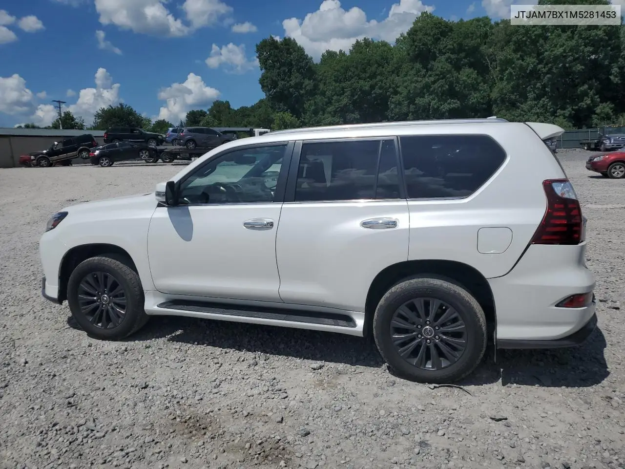 2021 Lexus Gx 460 Premium VIN: JTJAM7BX1M5281453 Lot: 61557175