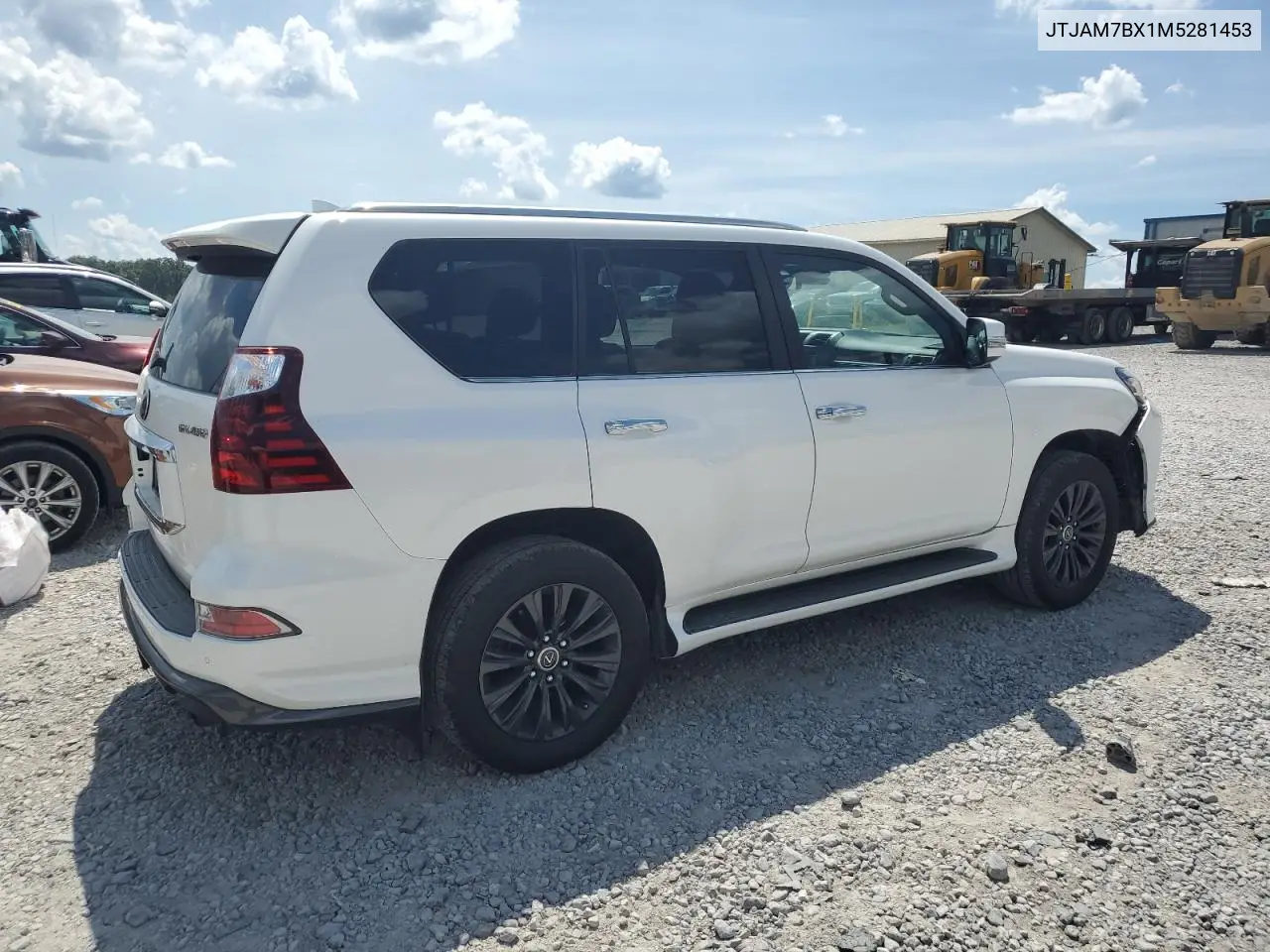2021 Lexus Gx 460 Premium VIN: JTJAM7BX1M5281453 Lot: 61557175