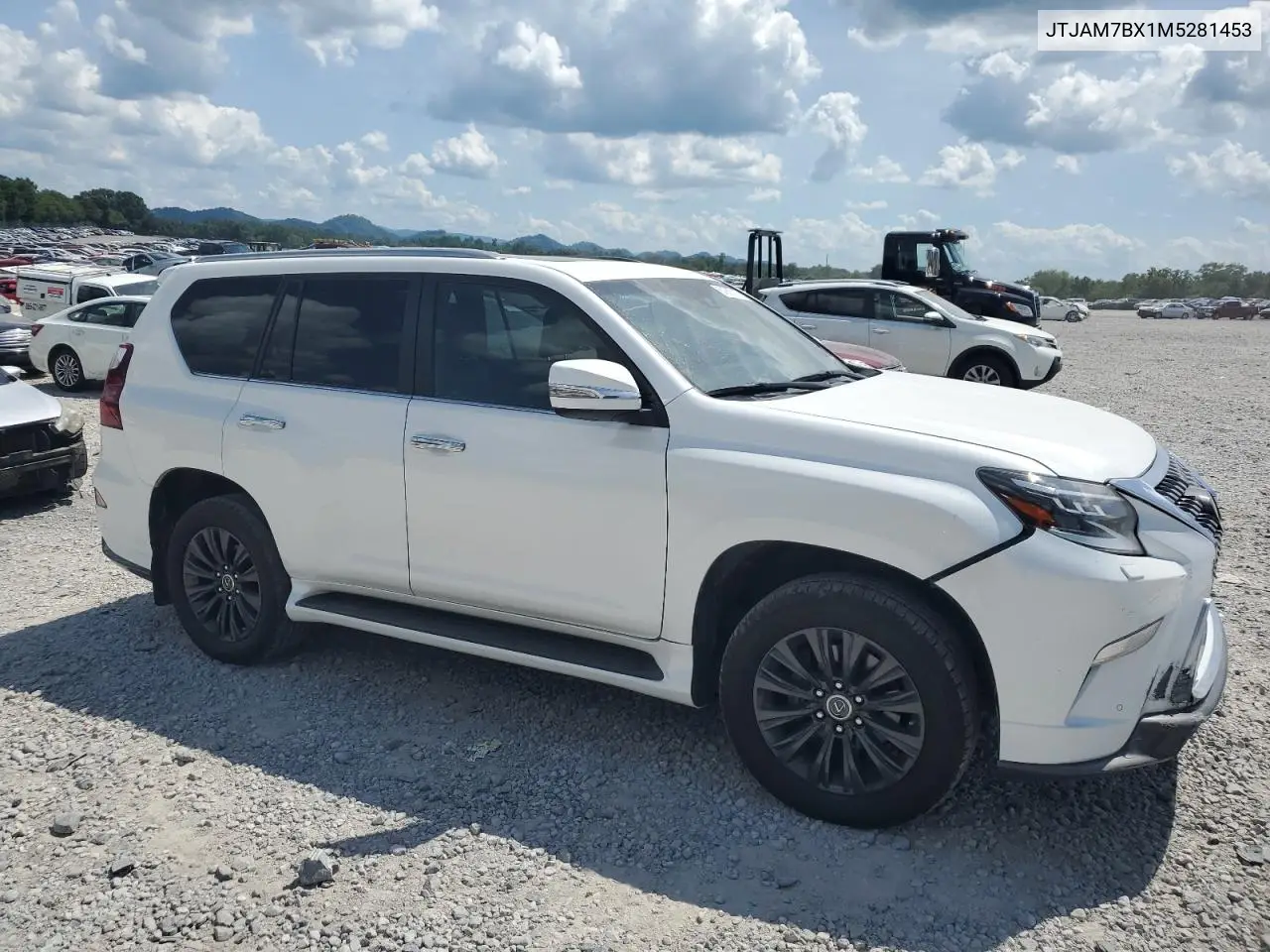 2021 Lexus Gx 460 Premium VIN: JTJAM7BX1M5281453 Lot: 61557175
