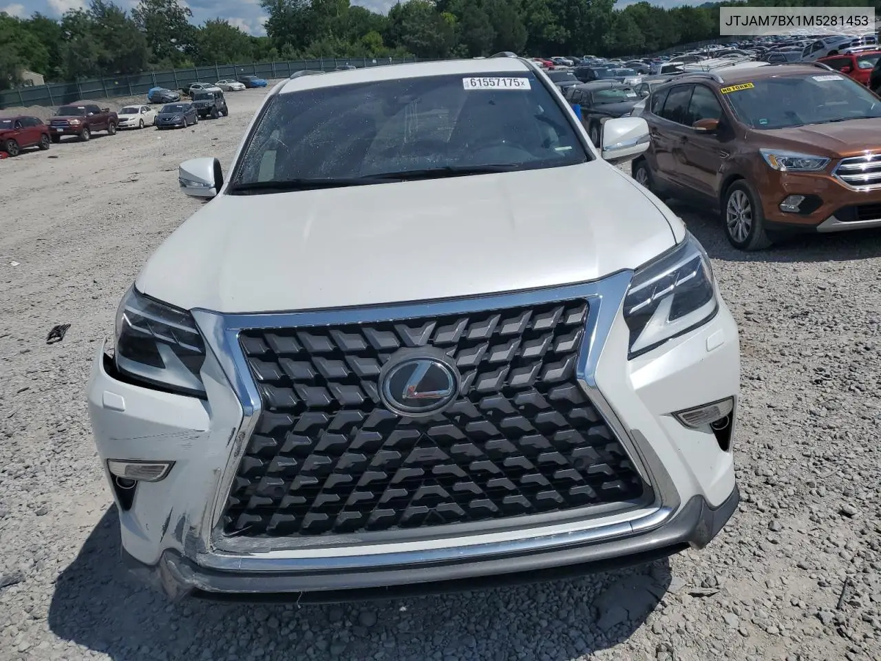 2021 Lexus Gx 460 Premium VIN: JTJAM7BX1M5281453 Lot: 61557175