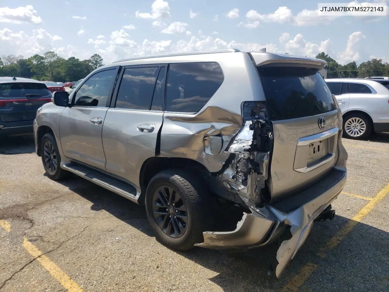 2021 Lexus Gx 460 Premium VIN: JTJAM7BX7M5272143 Lot: 61835155