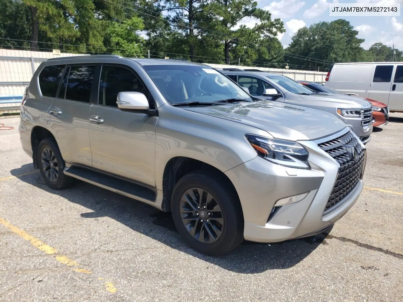2021 Lexus Gx 460 Premium VIN: JTJAM7BX7M5272143 Lot: 61835155