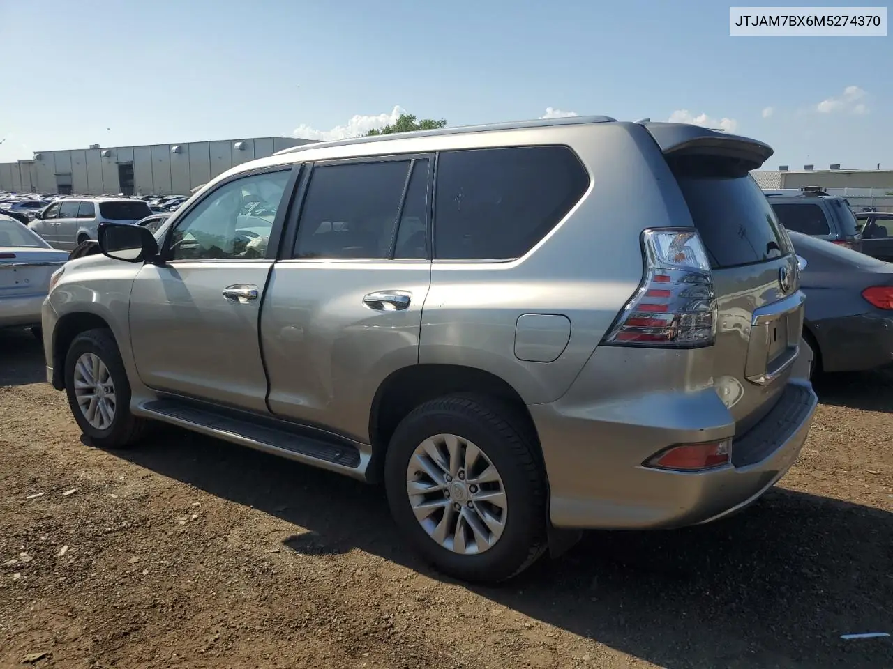 2021 Lexus Gx 460 Premium VIN: JTJAM7BX6M5274370 Lot: 62025665