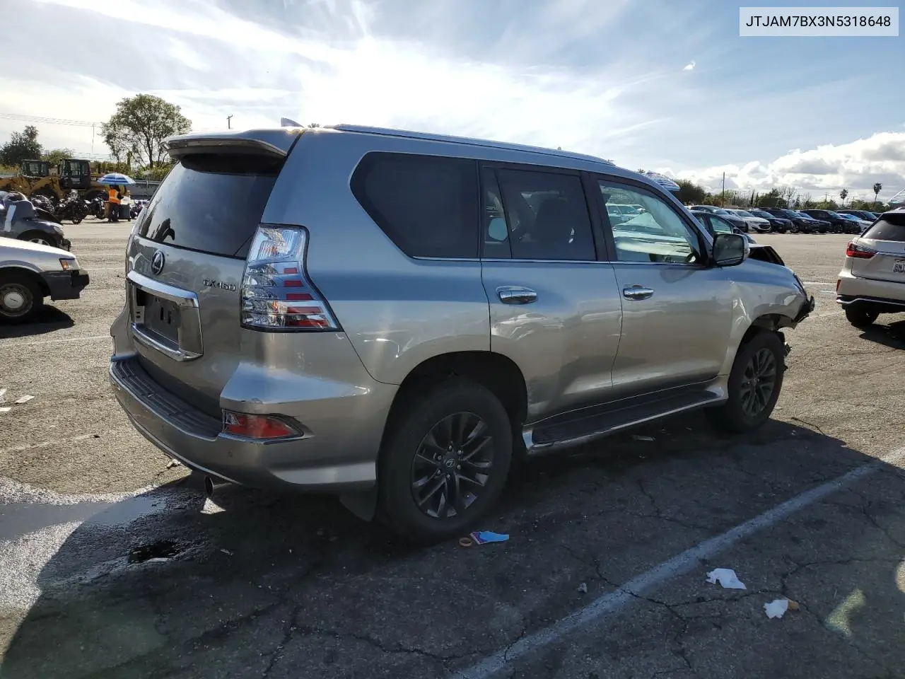 2022 Lexus Gx 460 VIN: JTJAM7BX3N5318648 Lot: 44084715