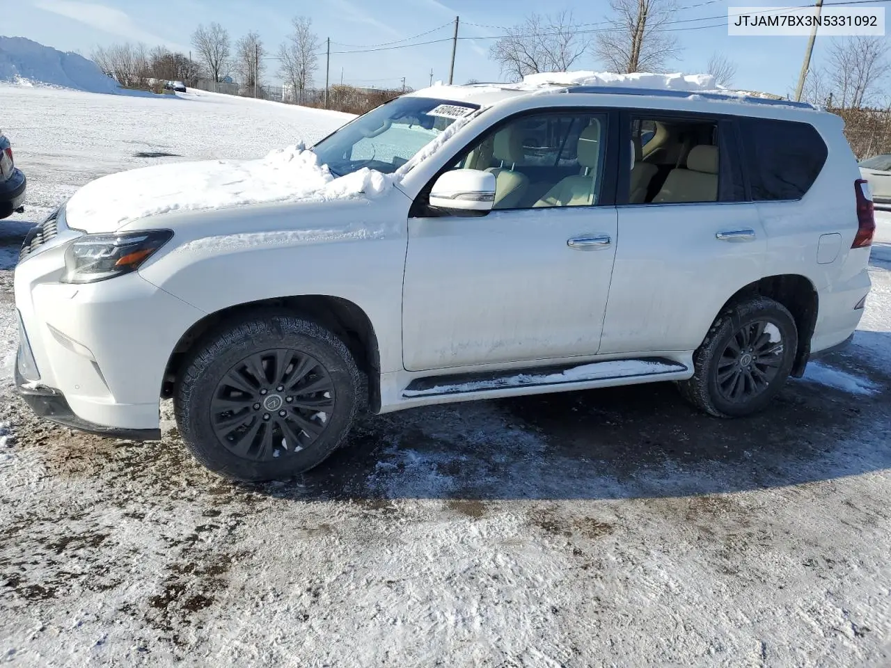 2022 Lexus Gx 460 VIN: JTJAM7BX3N5331092 Lot: 45004655