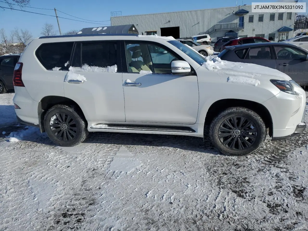 2022 Lexus Gx 460 VIN: JTJAM7BX3N5331092 Lot: 45004655