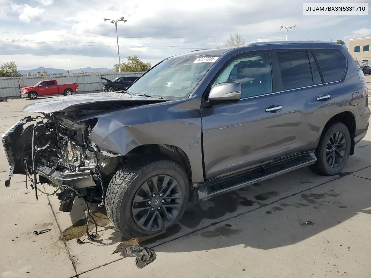 2022 Lexus Gx 460 VIN: JTJAM7BX3N5331710 Lot: 52387865