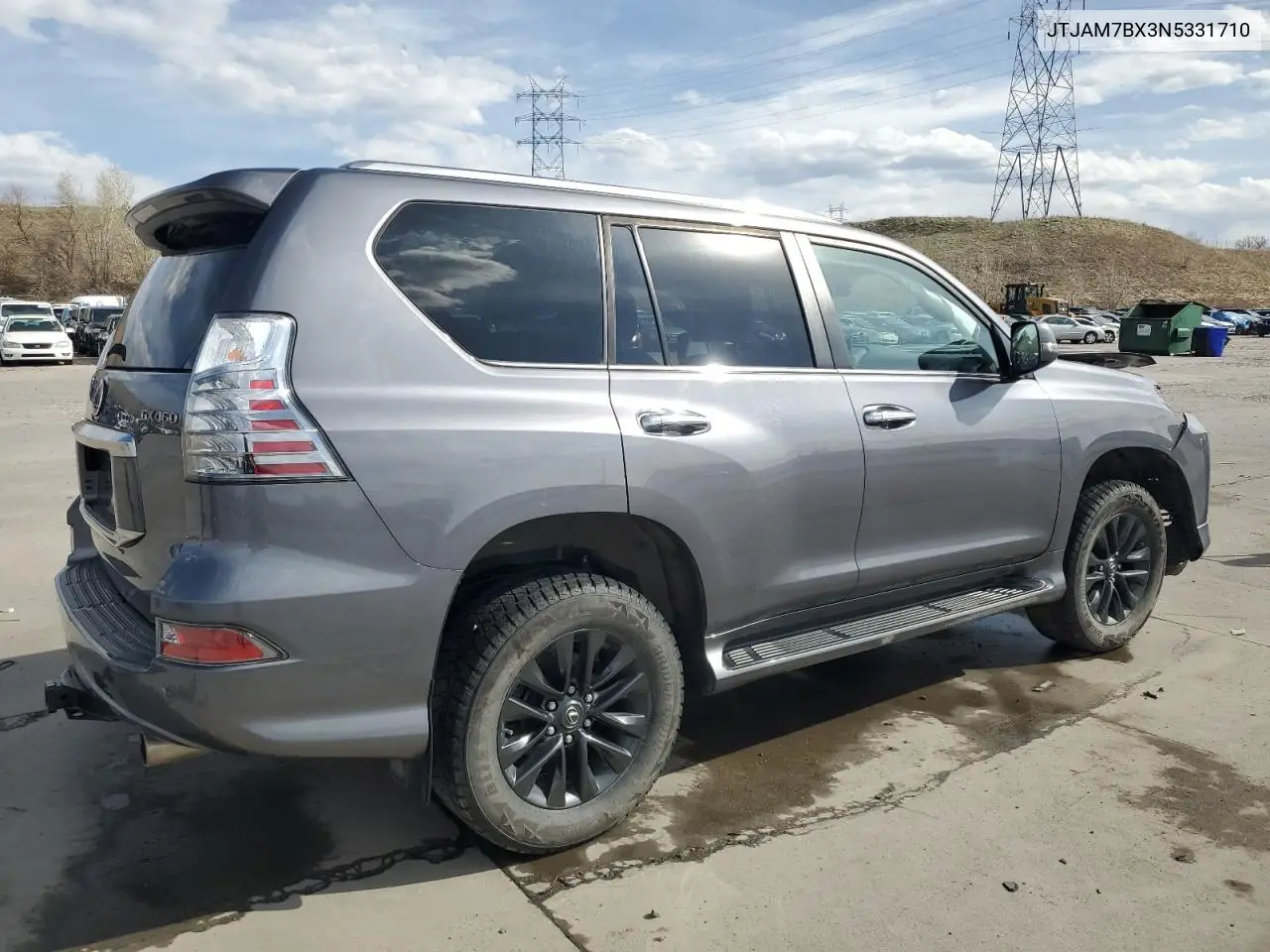 2022 Lexus Gx 460 VIN: JTJAM7BX3N5331710 Lot: 52387865