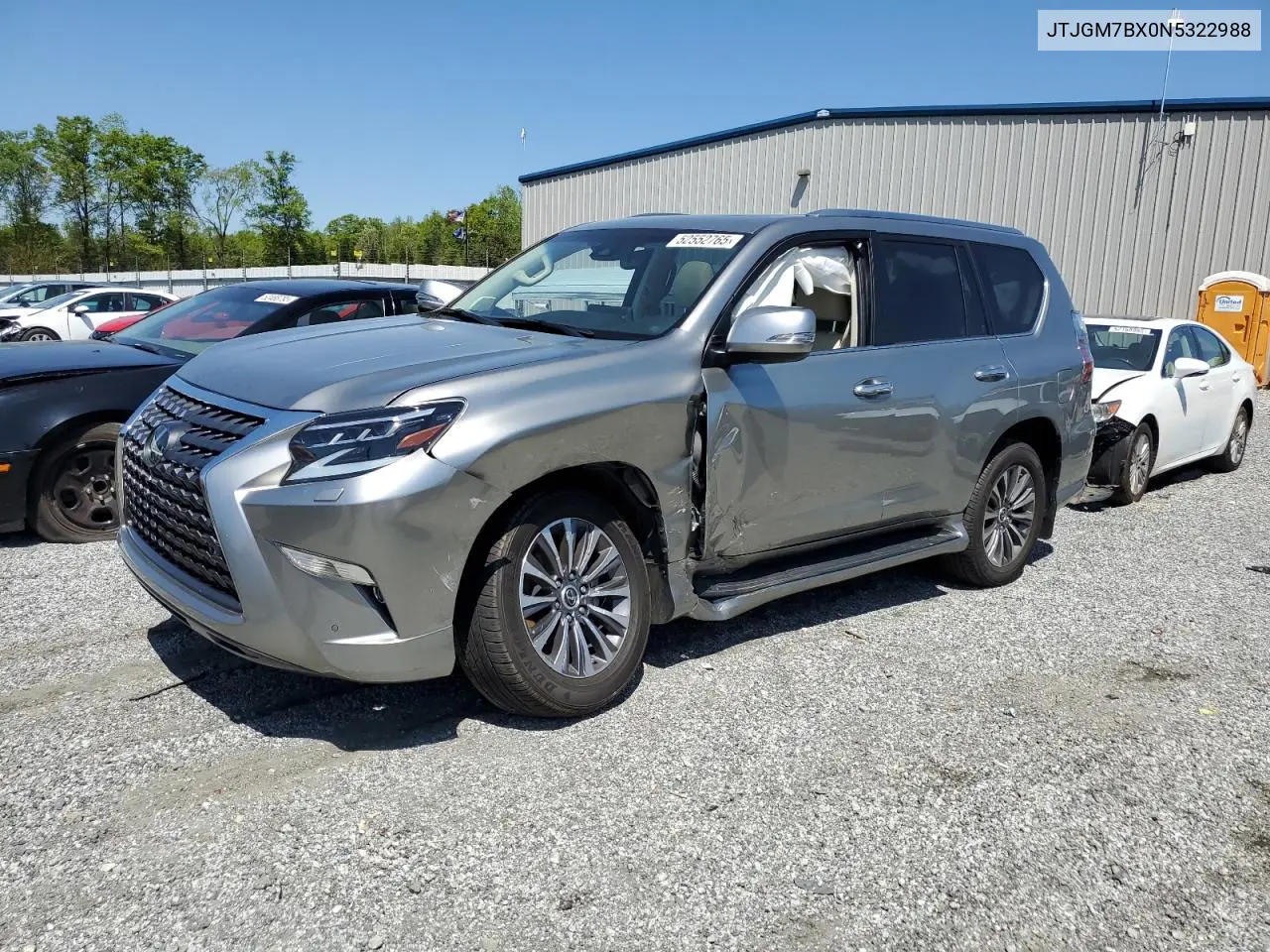 2022 Lexus Gx 460 Luxury VIN: JTJGM7BX0N5322988 Lot: 52552765