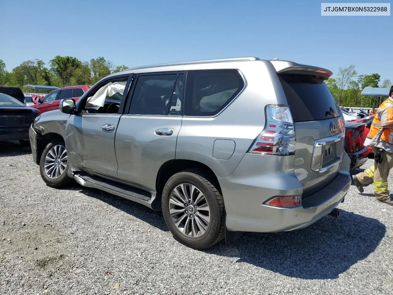 2022 Lexus Gx 460 Luxury VIN: JTJGM7BX0N5322988 Lot: 52552765