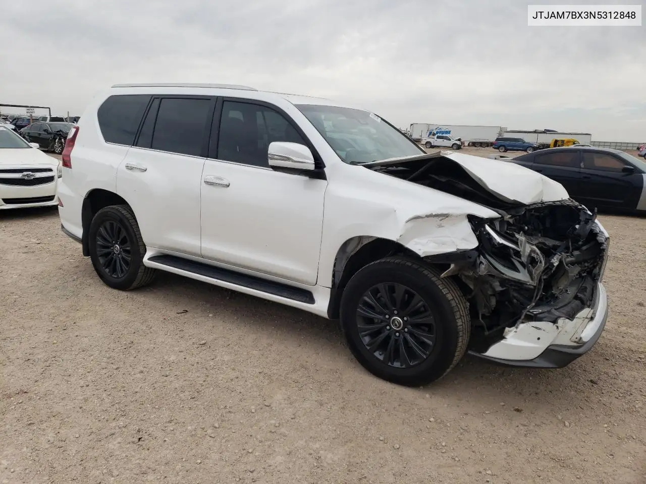 2022 Lexus Gx 460 VIN: JTJAM7BX3N5312848 Lot: 53629655