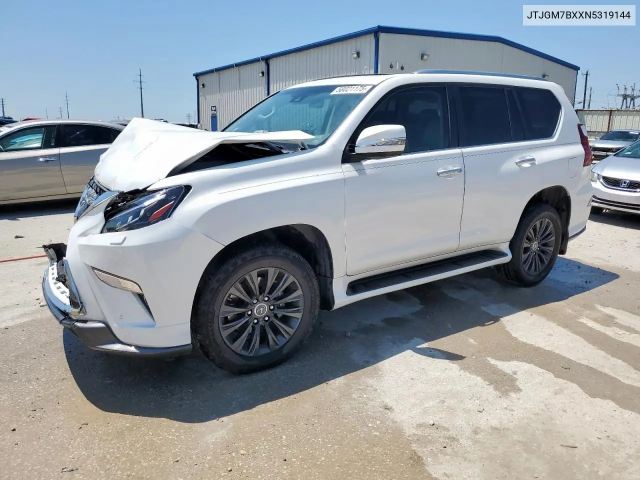 2022 Lexus Gx 460 Luxury VIN: JTJGM7BXXN5319144 Lot: 58021175