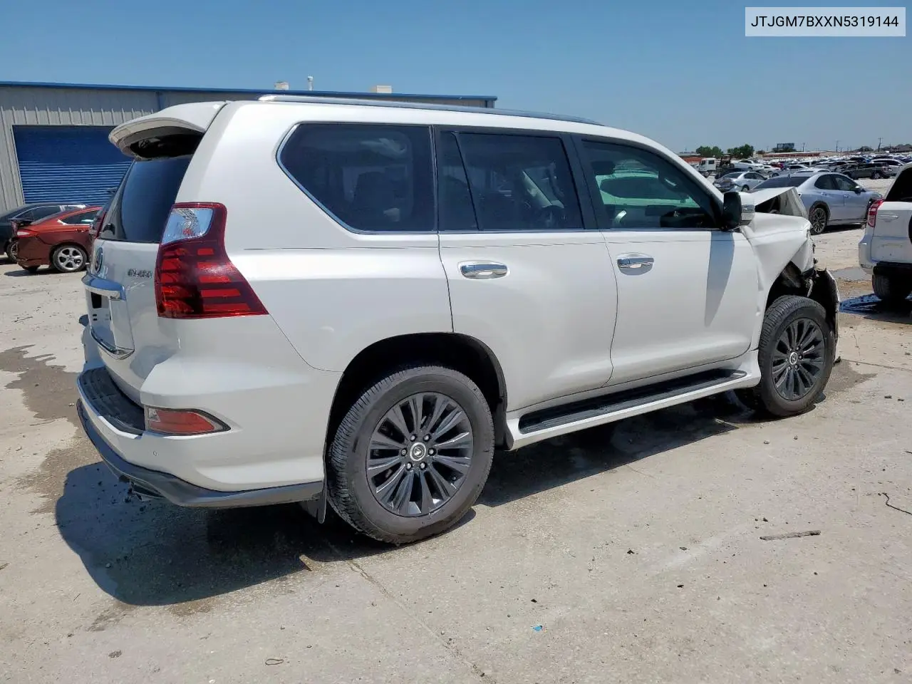 2022 Lexus Gx 460 Luxury VIN: JTJGM7BXXN5319144 Lot: 58021175