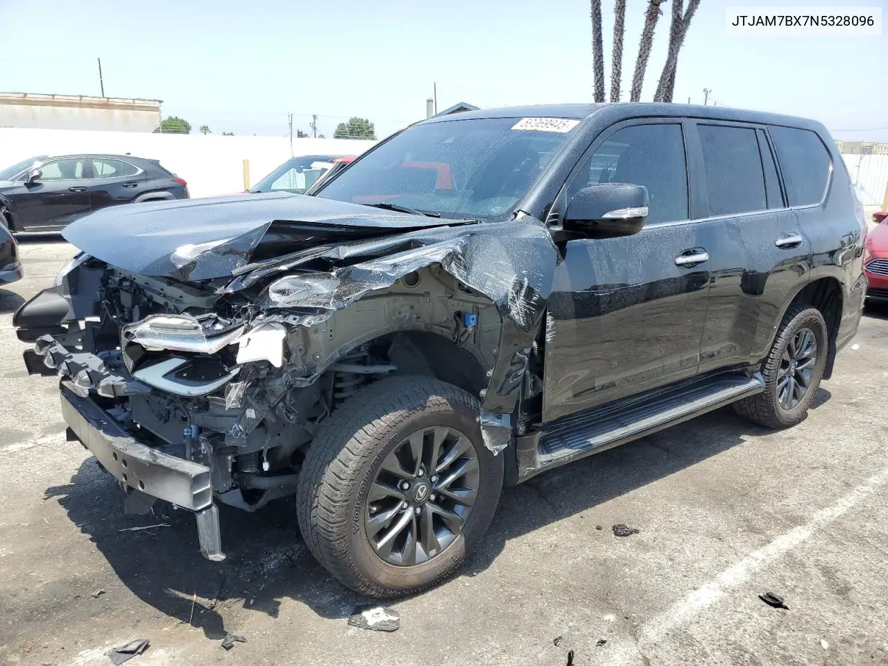 2022 Lexus Gx 460 VIN: JTJAM7BX7N5328096 Lot: 59969945
