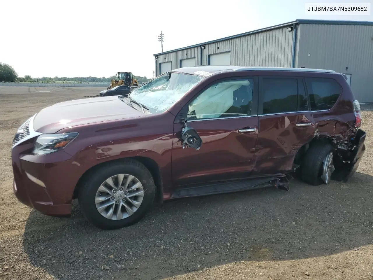 2022 Lexus Gx 460 VIN: JTJBM7BX7N5309682 Lot: 60151385