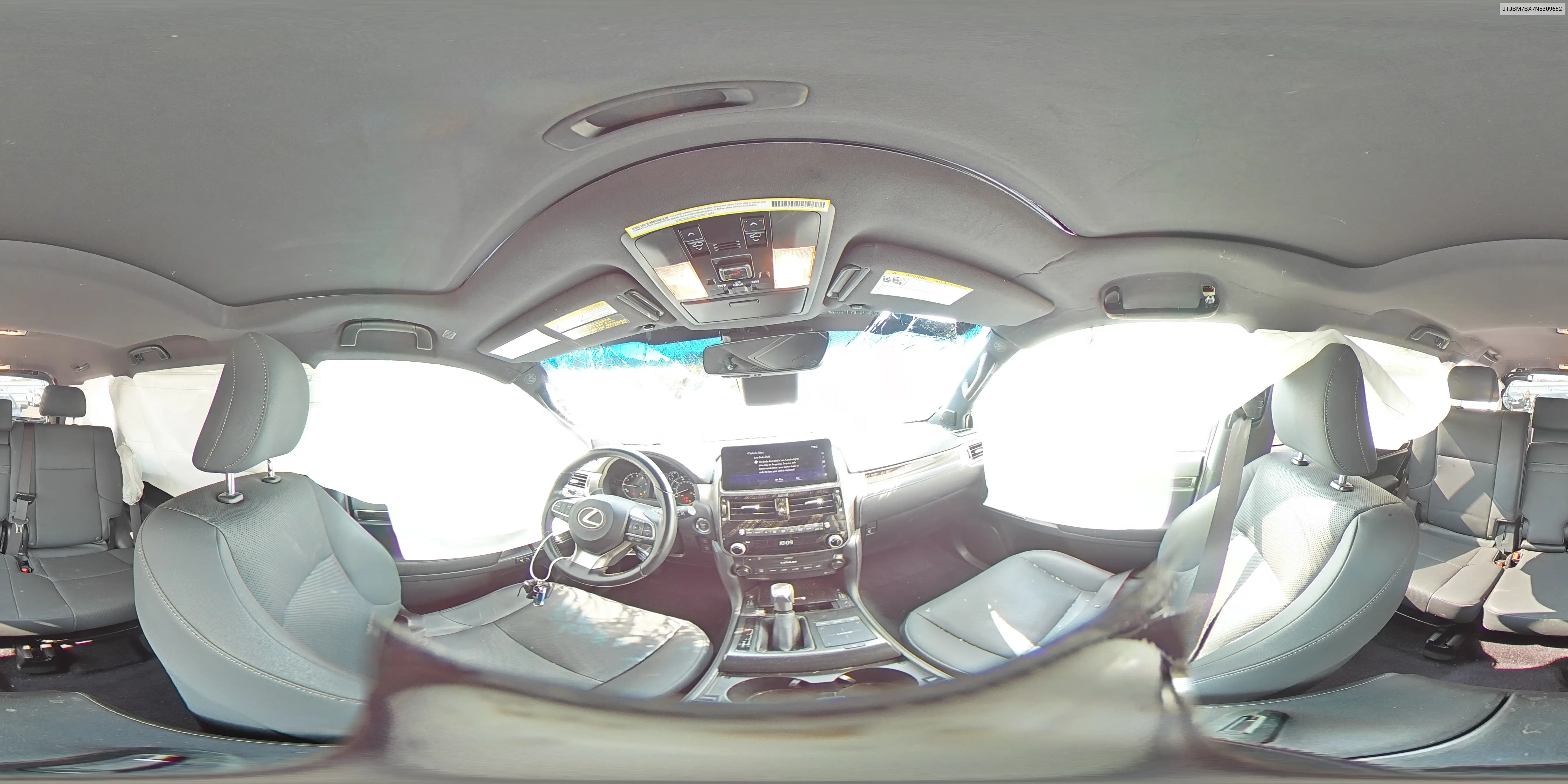 2022 Lexus Gx 460 VIN: JTJBM7BX7N5309682 Lot: 60151385