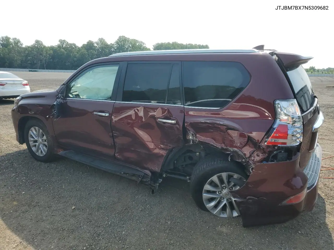 2022 Lexus Gx 460 VIN: JTJBM7BX7N5309682 Lot: 60151385