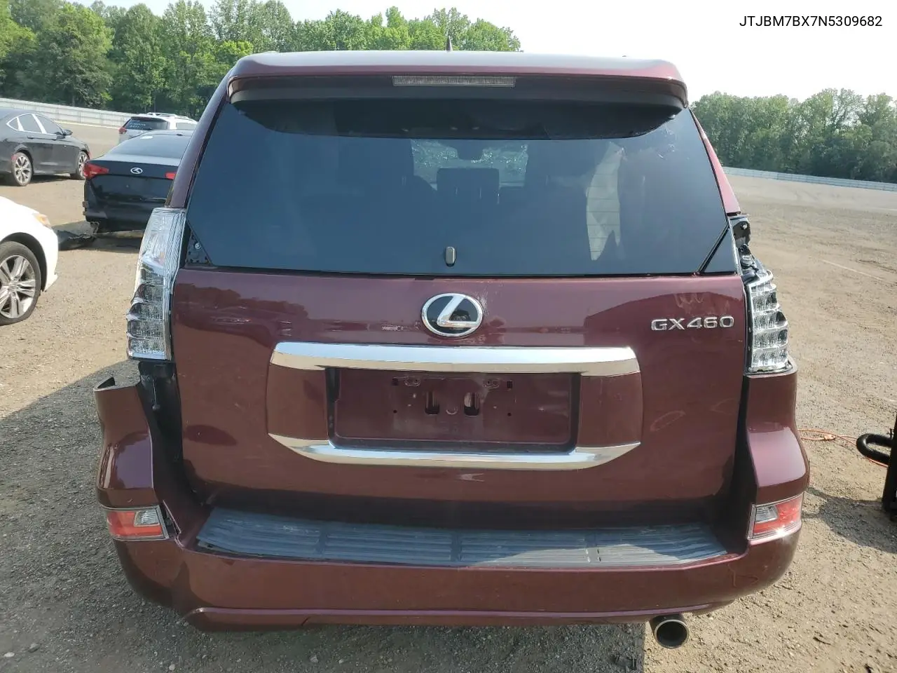 2022 Lexus Gx 460 VIN: JTJBM7BX7N5309682 Lot: 60151385