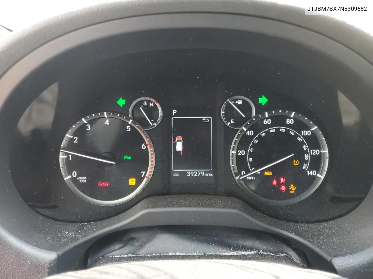 2022 Lexus Gx 460 VIN: JTJBM7BX7N5309682 Lot: 60151385