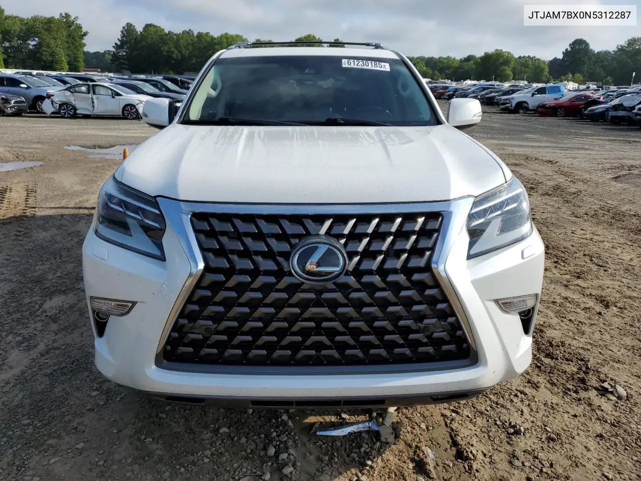 2022 Lexus Gx 460 VIN: JTJAM7BX0N5312287 Lot: 61230185